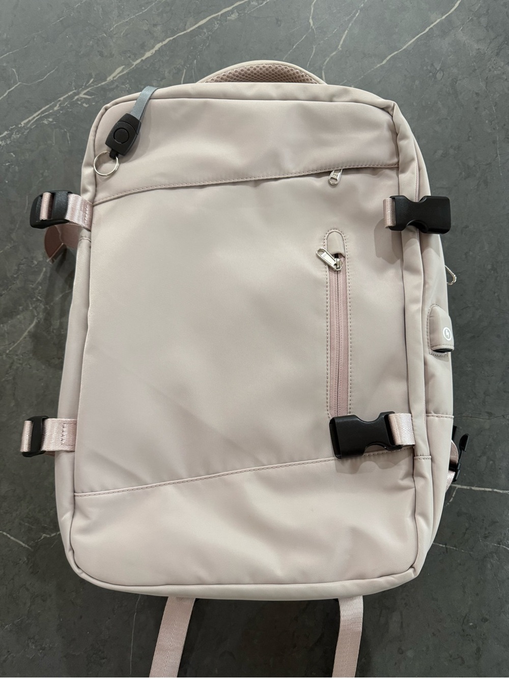 Everyday Minimalist Women’s Backpack in Light Pink